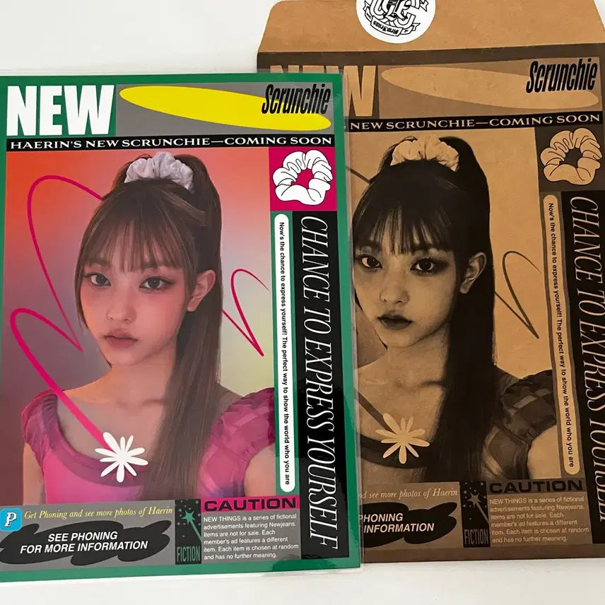 [BUNJANG] NewJeans Haerin Note Board / 무배) 뉴진스 해린 노트보드 책받침