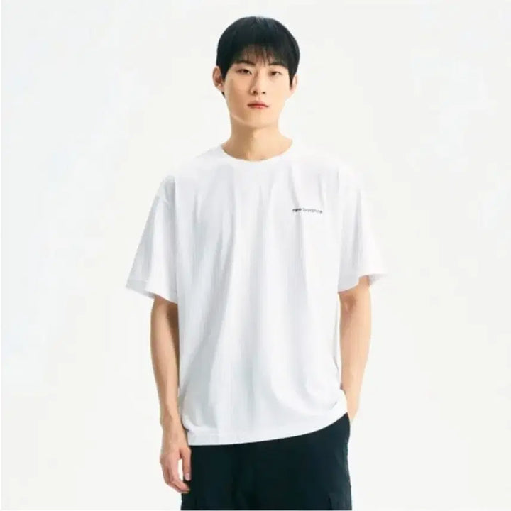 [BUNJANG] New Balance Layered T-shirts 2-Pack / 뉴발란스 레이어드 티셔츠 2팩 화이트/블랙