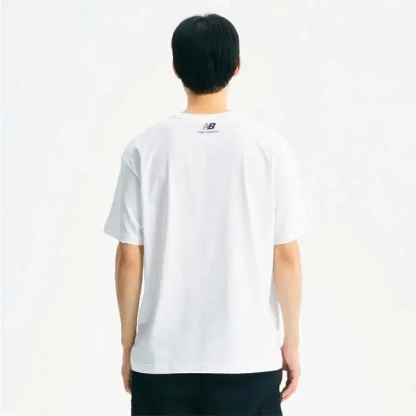 [BUNJANG] New Balance Layered T-shirts 2-Pack / 뉴발란스 레이어드 티셔츠 2팩 화이트/블랙