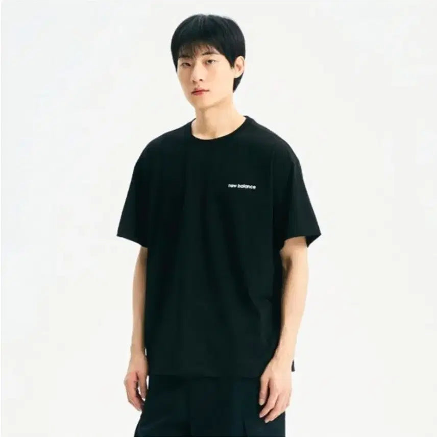 [BUNJANG] New Balance Layered T-shirts 2-Pack / 뉴발란스 레이어드 티셔츠 2팩 화이트/블랙