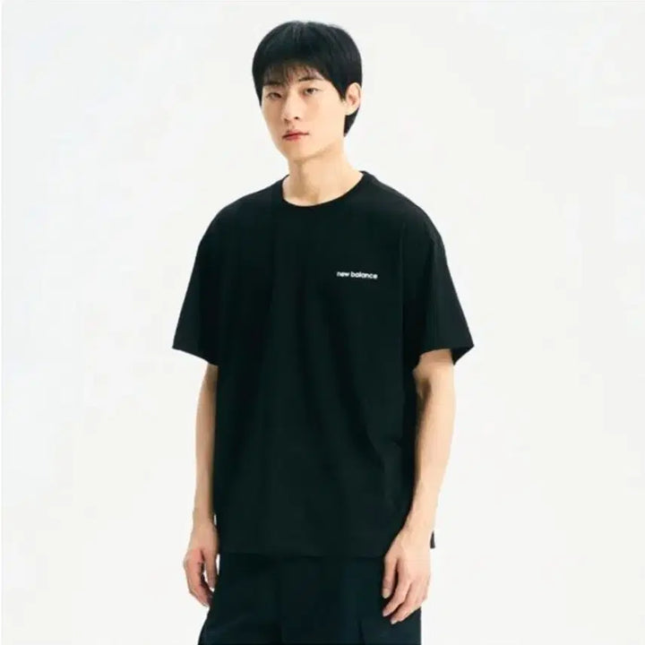 [BUNJANG] New Balance Layered T-shirts 2-Pack / 뉴발란스 레이어드 티셔츠 2팩 화이트/블랙