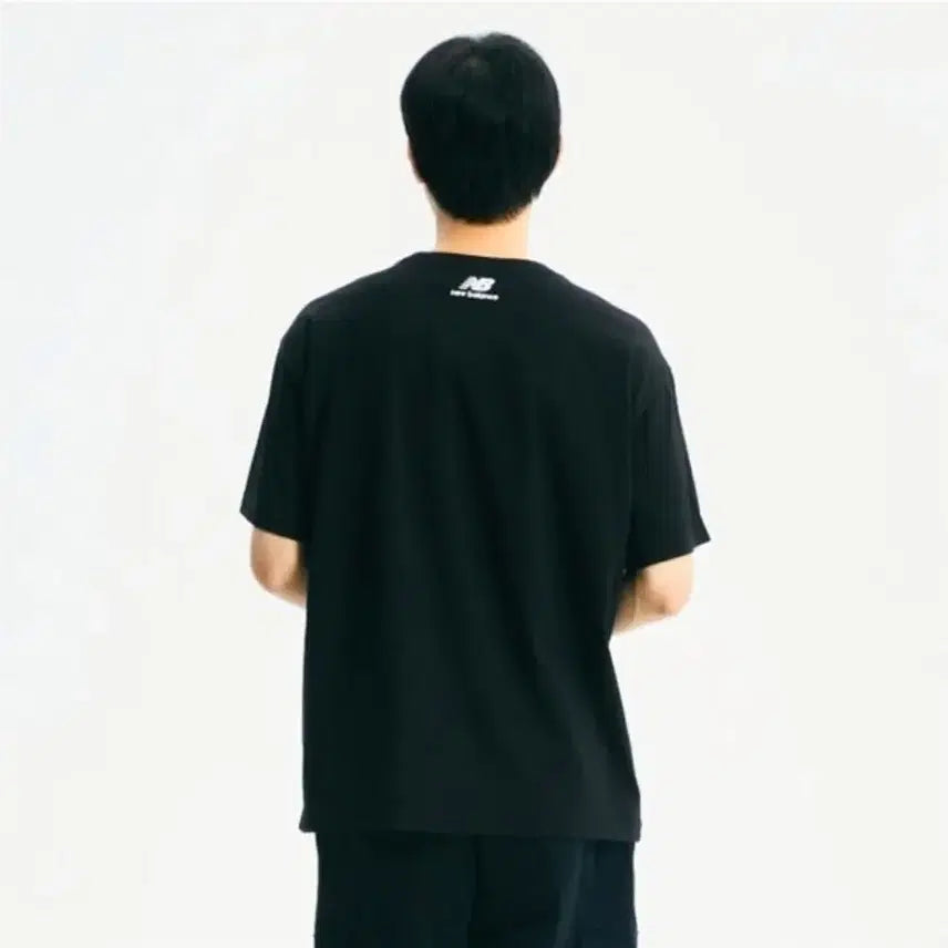 [BUNJANG] New Balance Layered T-shirts 2-Pack / 뉴발란스 레이어드 티셔츠 2팩 화이트/블랙
