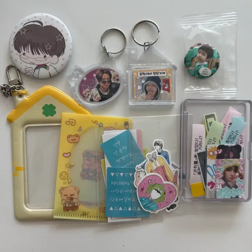 [BUNJANG] BOYNEXTDOOR Woonhak Unofficial Items Bundle Set / 보넥도 운학 비공굿 일괄