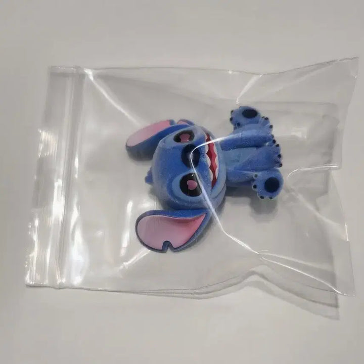 [BUNJANG] Disney Stitch Mini Fluffy Gachapon Figure / 스티치 미니 플러피 피규어 가챠 디즈니 판매