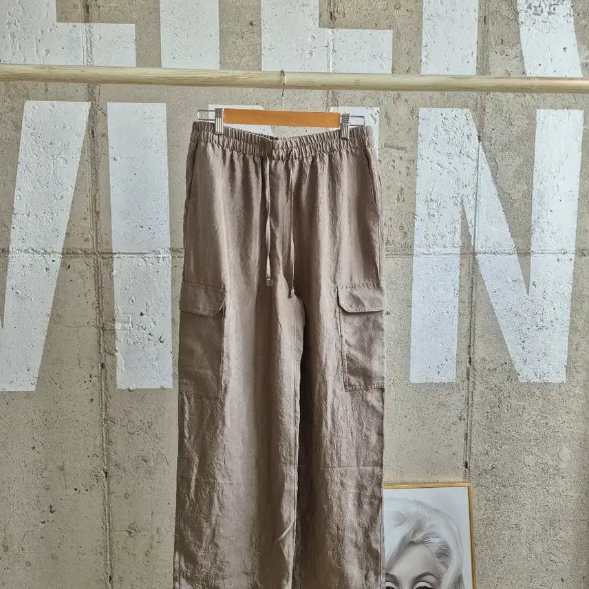 [SOLD OUT] (28~30)더엣지 카고 와이드  자글팬츠