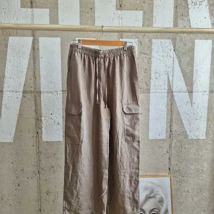 [SOLD OUT] (28~30)더엣지 카고 와이드  자글팬츠