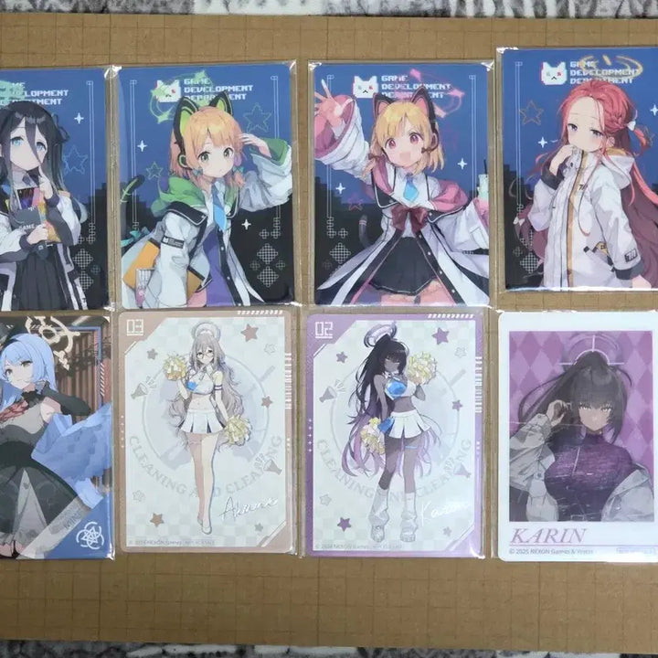 [BUNJANG] Blue Archive Collaboration Items / 블루아카이브 웨하스포토카드 아크릴 클리어파일 아리스 미카 히나 호시노