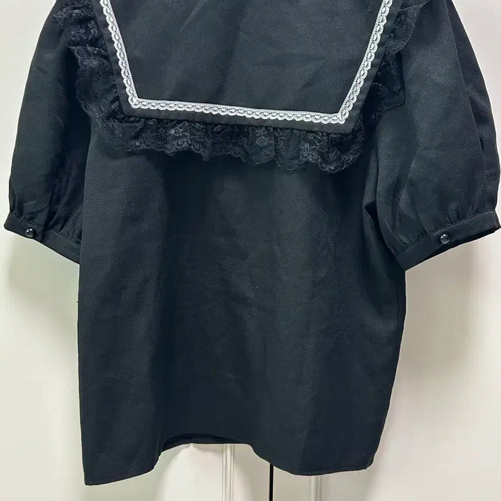 [SOLD OUT] 마즈 십자가 세일러 카라 반팔 블라우스 양산형 지뢰계