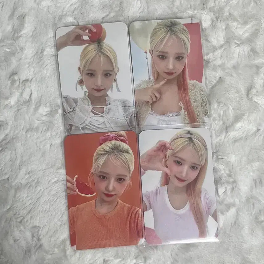[BUNJANG] IVE Rei Peach C Advertising Photocard / 아이브 레이 피치씨 광고 포카