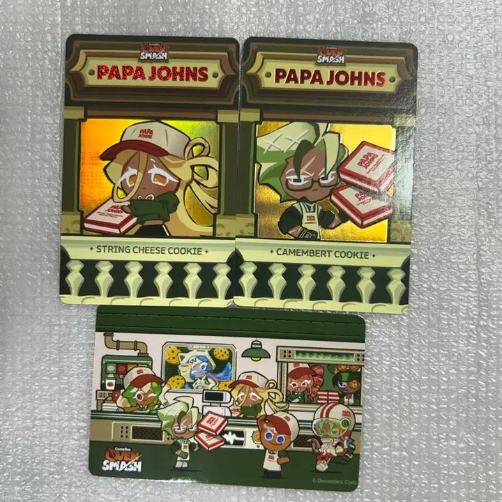 [BUNJANG] Papa Johns Cookie Run Lactose Photocard / 파파존스X쿠키런 포토카드 락토스