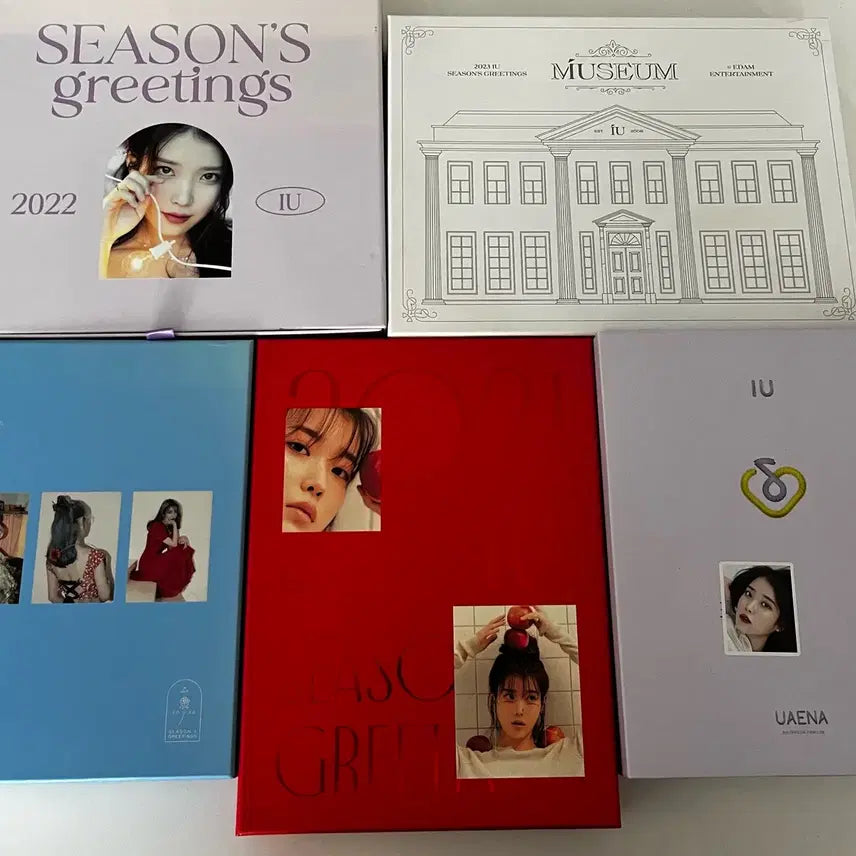 [SOLD OUT] 무배) 아이유 시즌그리팅 유애나 시그 굿즈 일괄