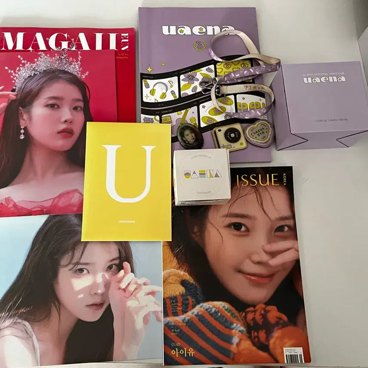 [SOLD OUT] 무배) 아이유 시즌그리팅 유애나 시그 굿즈 일괄