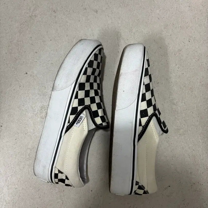 [SOLD OUT] 반스 슬립온 플랫폼 - (체커보드) 225