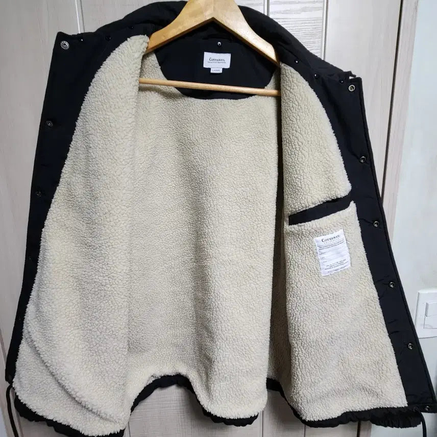 [SOLD OUT] COVERNAT 커버낫 후리스 코치 자켓 (100)
