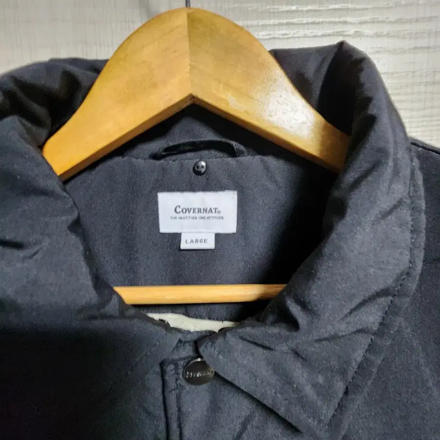 [SOLD OUT] COVERNAT 커버낫 후리스 코치 자켓 (100)