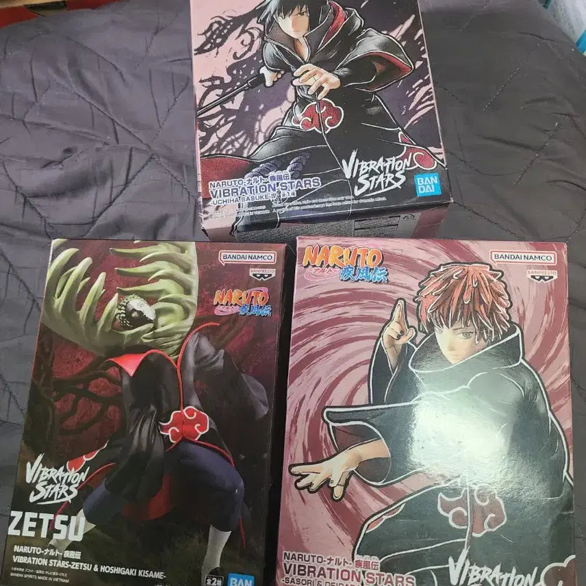 [BUNJANG] Akatsuki Sasuke, Zetsu, Sasori Vibration Stars Bundle / 아카츠키 사스케 제츠 사소리 바이브레이션 스타즈 일괄판매