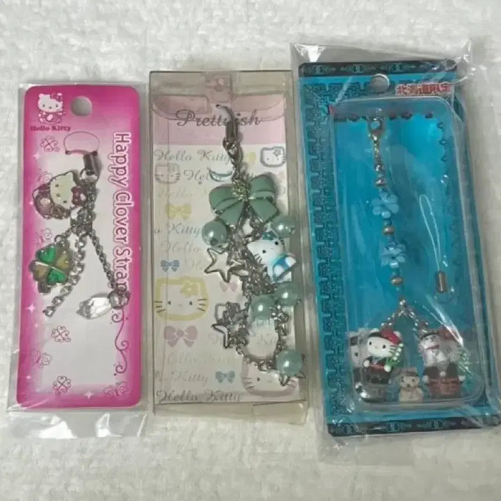 [BUNJANG] Hello Kitty Classic Strap Keychain / 헬로키티 고전 스트랩 키링