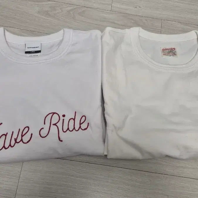 [BUNJANG] Outstanding T-shirts Bundle Set / 아웃스탠딩 반팔티 xl 2개 일괄