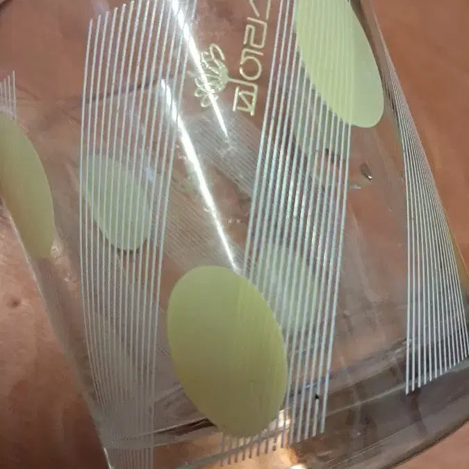 [BUNJANG] Peerless Vintage Glass Cup / 옛날 빈티지 피어리스 유리컵1개