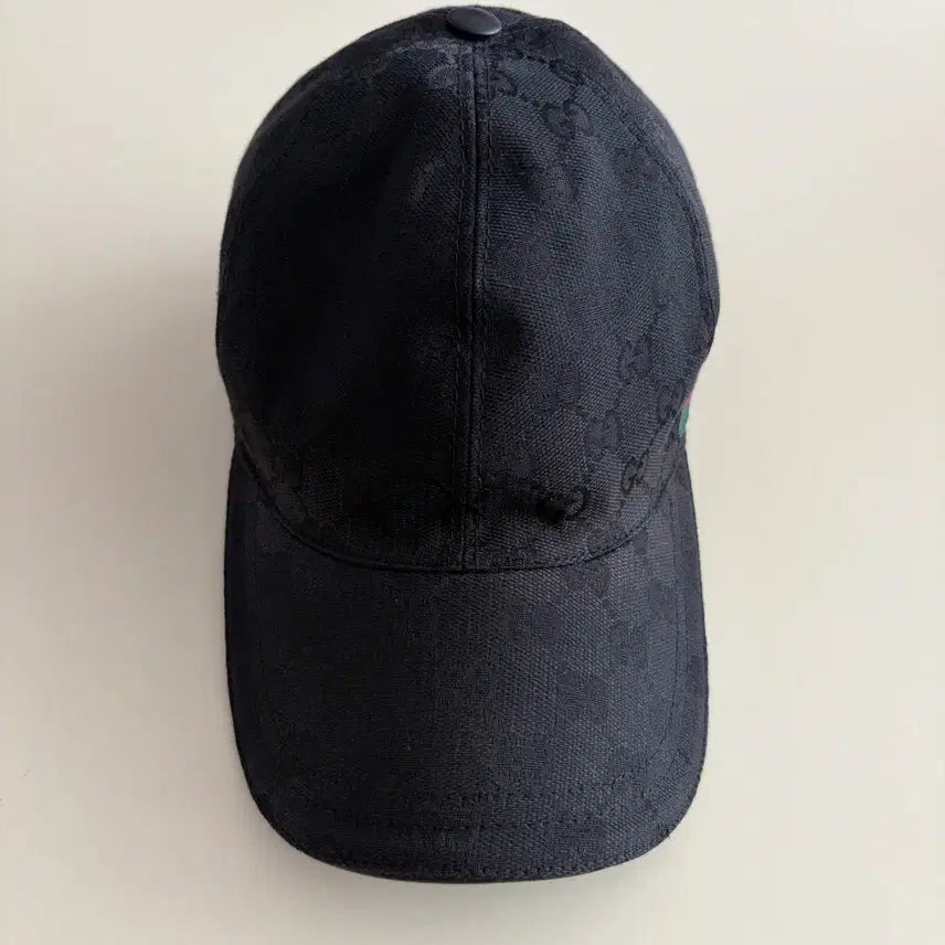 [BUNJANG] Gucci Web Original Canvas Baseball Cap Black Size S / 구찌 볼캡 블랙 S사이즈