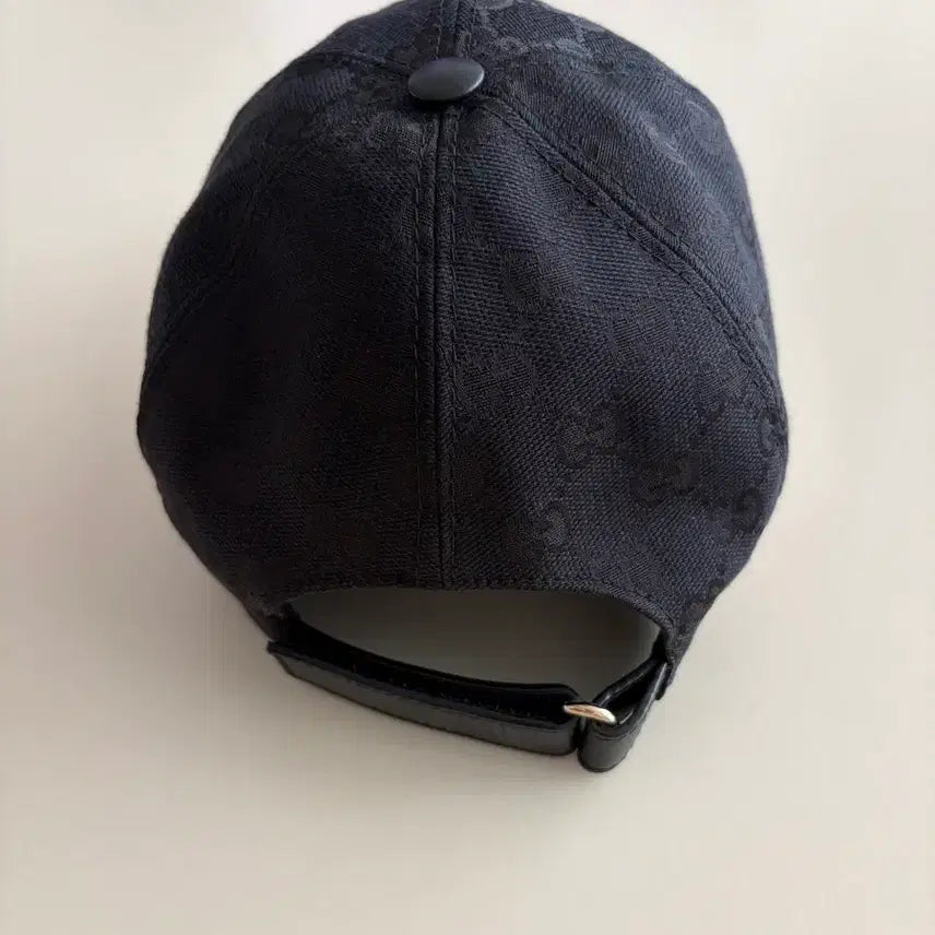[BUNJANG] Gucci Web Original Canvas Baseball Cap Black Size S / 구찌 볼캡 블랙 S사이즈