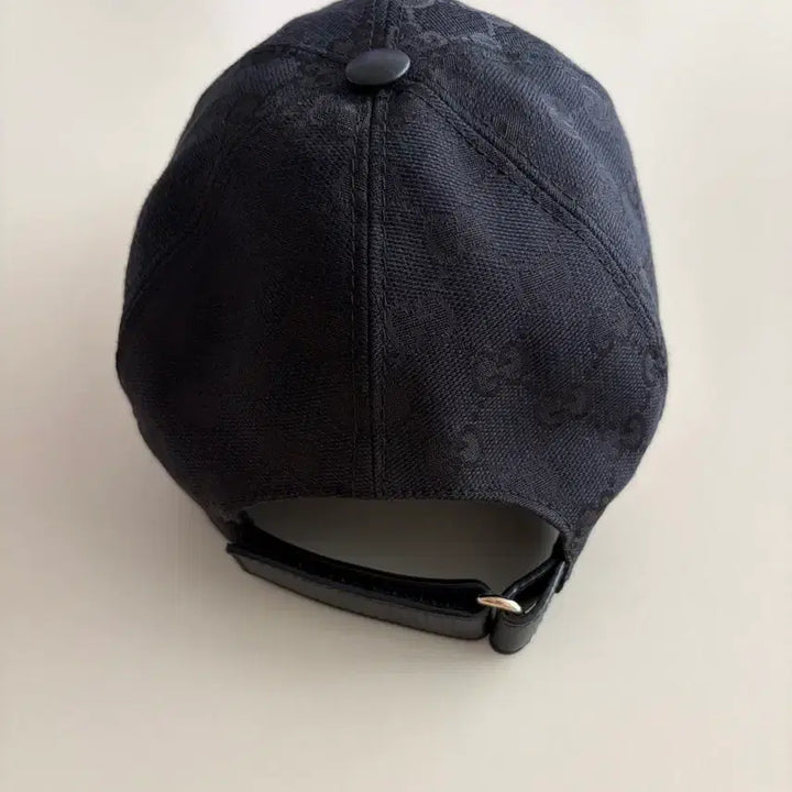 [BUNJANG] Gucci Web Original Canvas Baseball Cap Black Size S / 구찌 볼캡 블랙 S사이즈