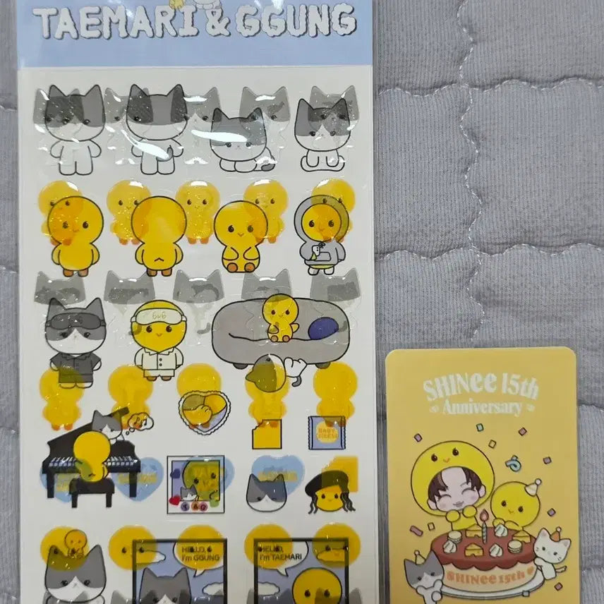 [BUNJANG] Taemari &amp; Kkoong-i Sticker / 탬아리&amp;꿍이 스티커