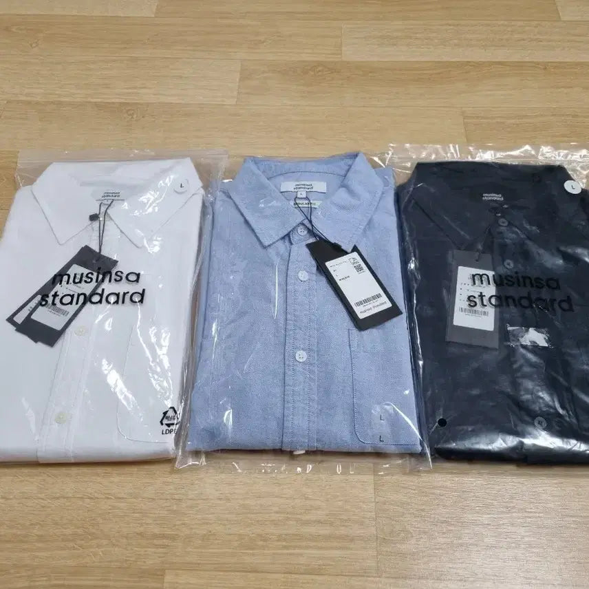 [BUNJANG] Musinsa Standard Basic Oxford Shirt [Navy] L / 무신사 스탠다드 베이식 옥스포드 셔츠 L