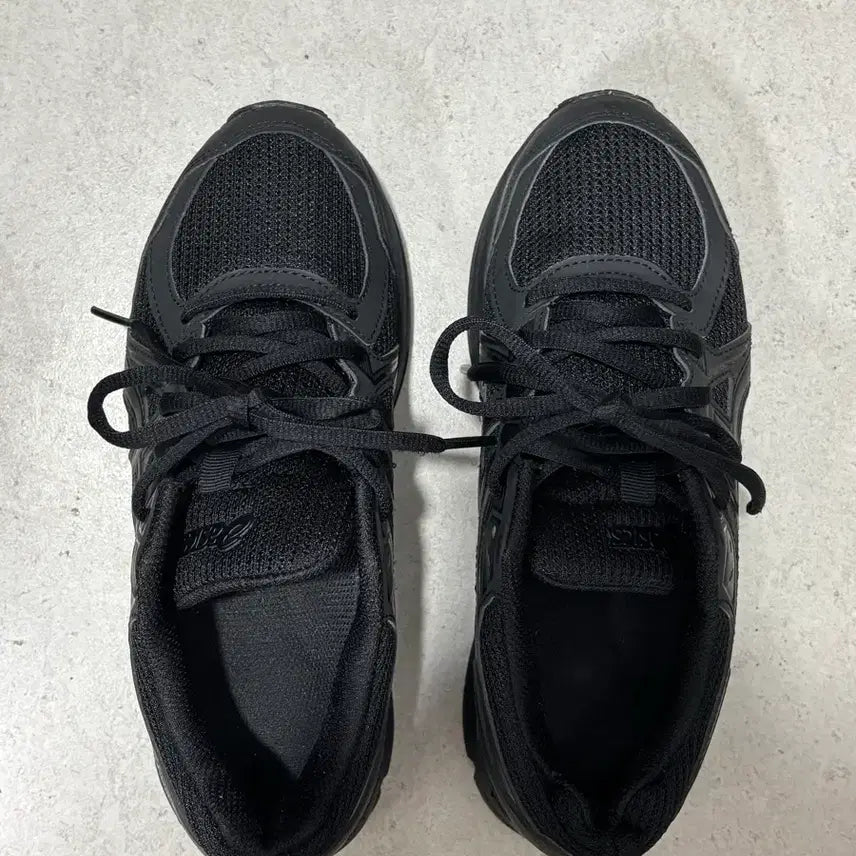 [BUNJANG] ASICS Jog 100 2 Black Shoes / 아식스 조그 100 2 블랙 230