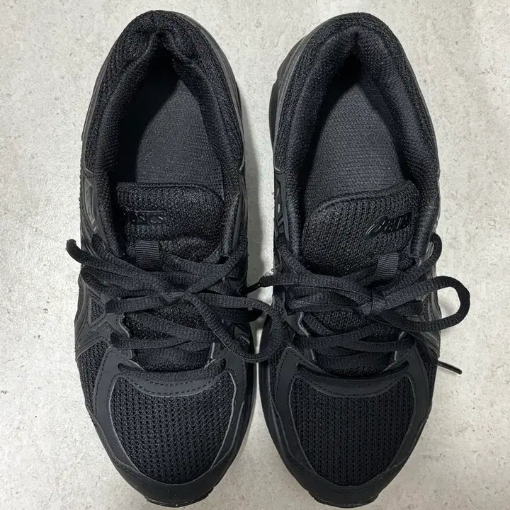 [BUNJANG] ASICS Jog 100 2 Black Shoes / 아식스 조그 100 2 블랙 230