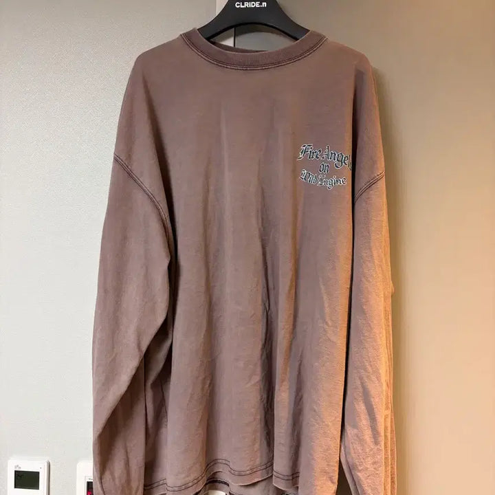 [BUNJANG] Outstanding MOT Series Fire Angels Long Sleeve Vintage Navy / 아웃스탠딩 mot 시리즈 fire angels 롱슬리브 빈티지네이비