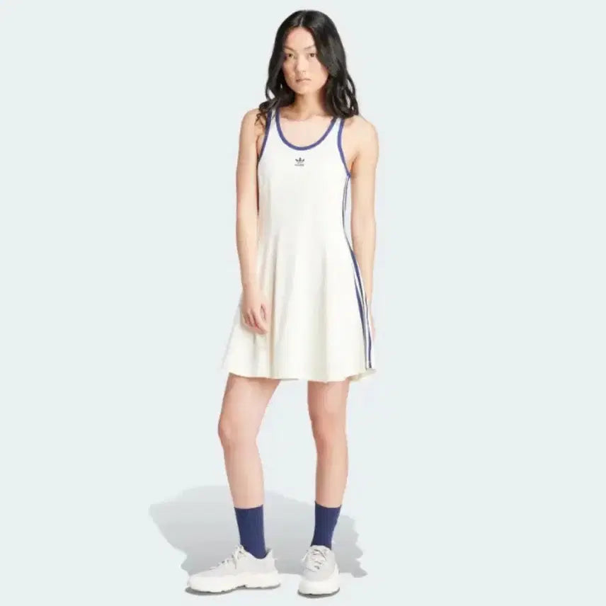 [BUNJANG] Adidas Tank Dress White (S) / [아디다스] 탱크 드레스 화이트(S)