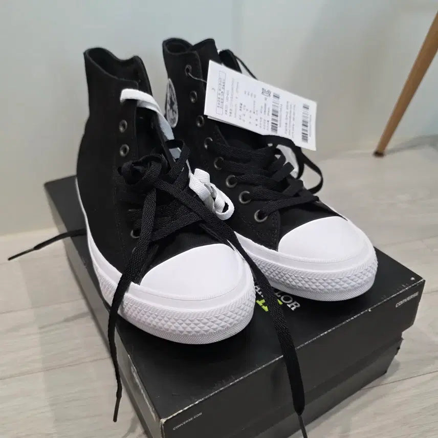 [SOLD OUT] 컨버스 척테일러 하이 블랙 275mm 새상품