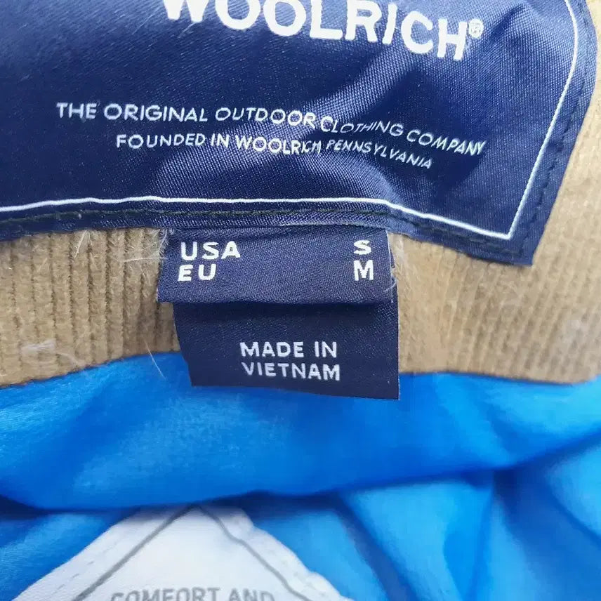 [BUNJANG] Woolrich Gore-Tex Corduroy Padded Jacket / 울리치 고어텍스 패딩 자켓