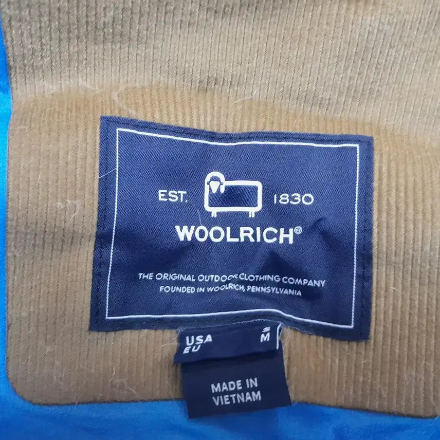 [BUNJANG] Woolrich Gore-Tex Corduroy Padded Jacket / 울리치 고어텍스 패딩 자켓