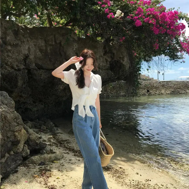 [BUNJANG] Fine Summer Denim Pants - Size M / 피네 썸머 데님 팬츠 M