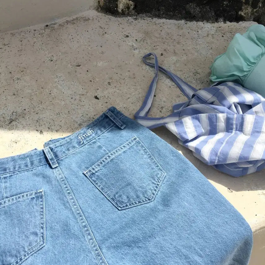 [BUNJANG] Fine Summer Denim Pants - Size M / 피네 썸머 데님 팬츠 M