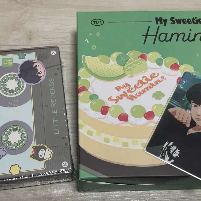 [SOLD OUT] 플레이브 하민 2024&amp;2025생일키트, 케이크상자, 공식 프박 일괄