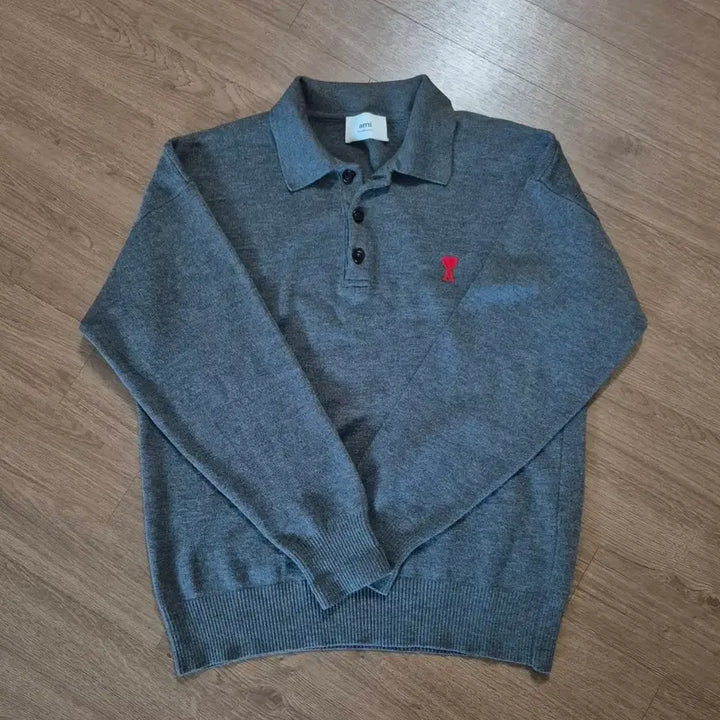 [SOLD OUT] 아미 카라 니트 (XXL)