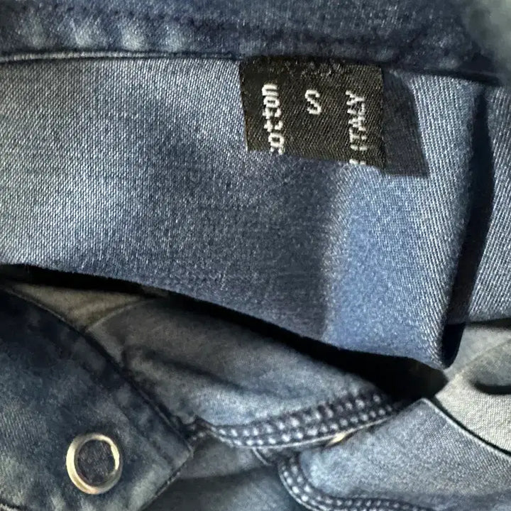 [BUNJANG] Stefano Ricci Button Embellished Denim Pants / 스테파노리치 새상품 버튼장식 프런트 데님팬츠 국내 M~L
