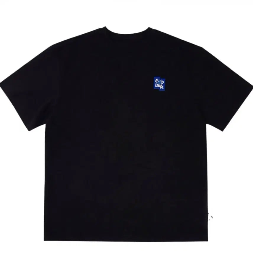 [BUNJANG] Maison Kitsune x ADER Error Tetris Fox T-shirt / 메종키츠네 x 아더에러 테트리스 폭스 티셔츠 블랙 [L]