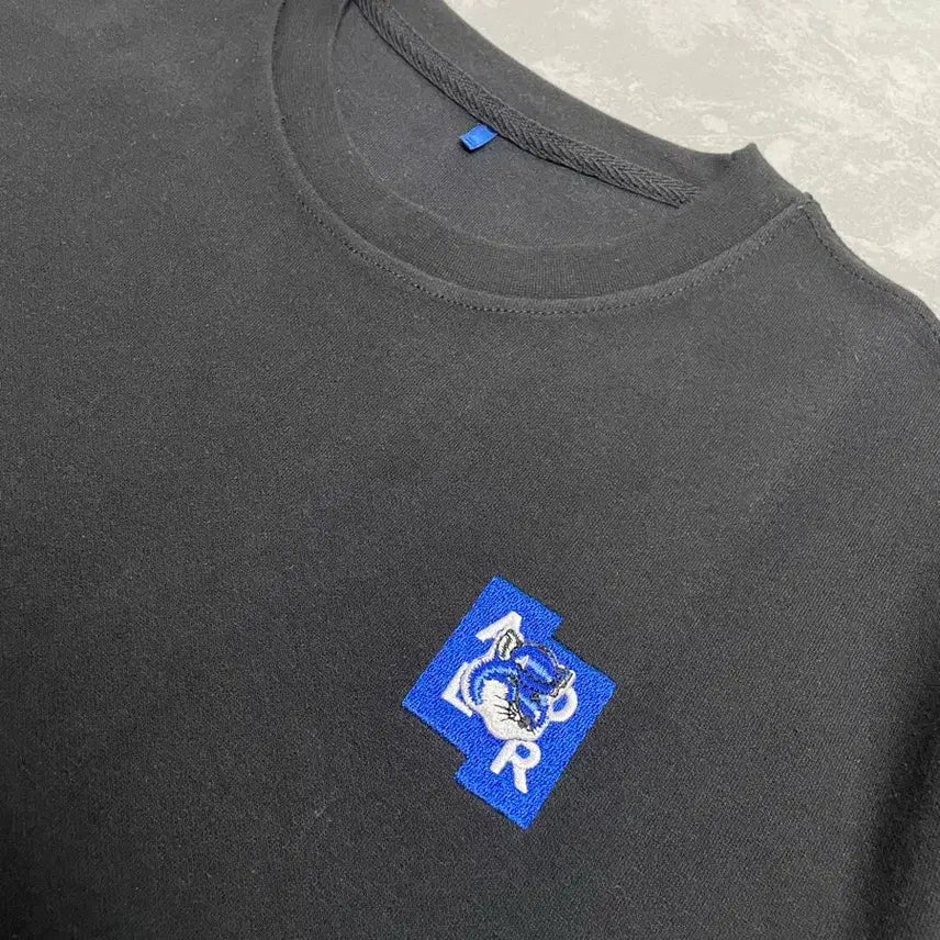 [BUNJANG] Maison Kitsune x ADER Error Tetris Fox T-shirt / 메종키츠네 x 아더에러 테트리스 폭스 티셔츠 블랙 [L]