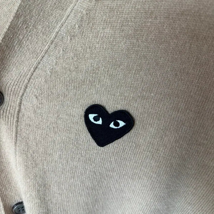 [BUNJANG] Comme des Garcons Beige Cardigan / 꼼데가르송 가디건 베이지색