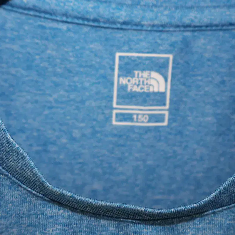 [BUNJANG] The North Face Short Sleeve T-shirt Blue 150 / 노스페이스 반팔티 블루 150