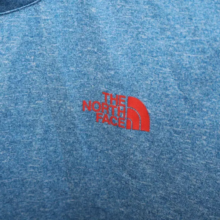[BUNJANG] The North Face Short Sleeve T-shirt Blue 150 / 노스페이스 반팔티 블루 150