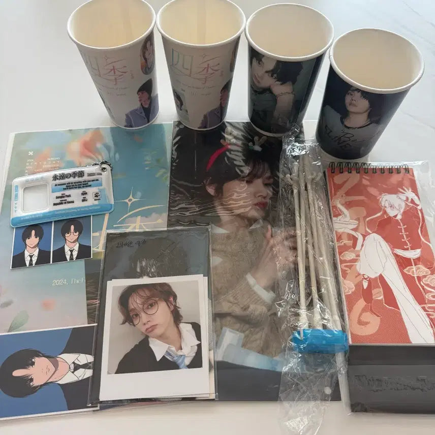 [BUNJANG] BOYNEXTDOOR Sungho 2024, 2025 Goods Bundle Set / 보넥도 성호 생카 굿즈 2024, 2025
