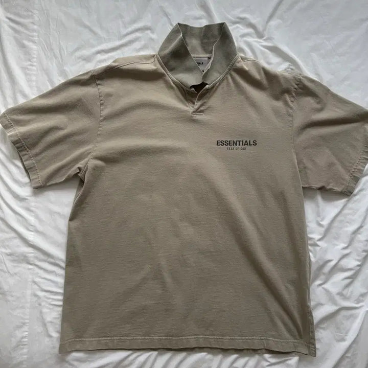 [BUNJANG] Essential Short Sleeve Polo Shirt Pistachio - 21FW / [M] 에센셜 숏슬리브 폴로 피스타치오 - 21FW