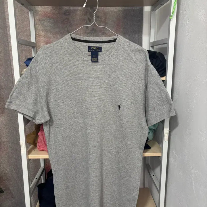 [BUNJANG] Polo Ralph Lauren Waffle Knit Short Sleeve T-Shirt Size M / 폴로 랄프로렌 와플 반팔 티셔츠