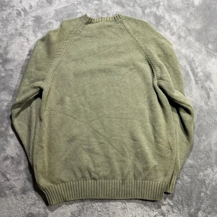 [BUNJANG] Beanpole Olive Knit Sweater / 빈폴 올리브 니트