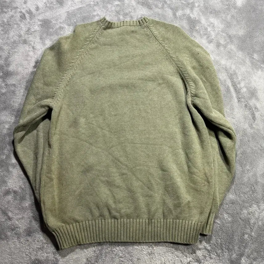 [BUNJANG] Beanpole Olive Knit Sweater / 빈폴 올리브 니트